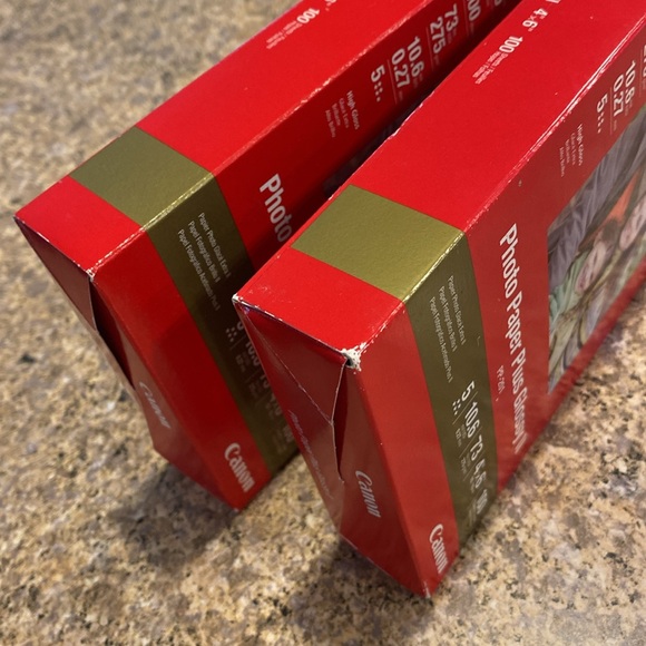 NIP 2 Canon Photo Paper Plus Glossy II PP-201 4”x6” 100 Sheets Per Package PIXMA - Picture 13 of 14